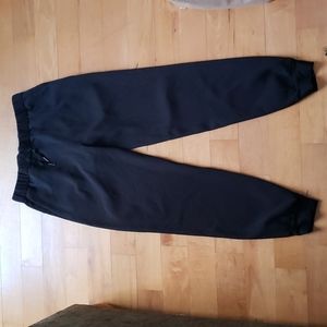 Black wind pants